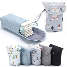 Load image into Gallery viewer, Waterproof Baby Diaper Storage Bag