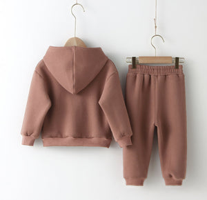 Fleece Jogger Matching Set