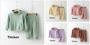 Fleece Jogger Matching Set