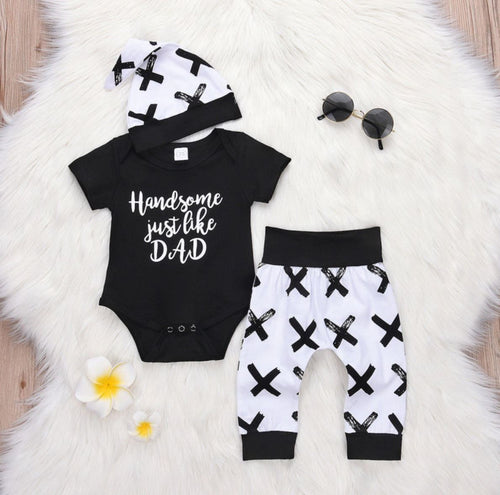 Handsome Like Dad (3pc)