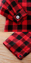 Load image into Gallery viewer, Plaid Long Sleeves Jumpsuit