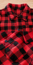 Load image into Gallery viewer, Plaid Long Sleeves Jumpsuit