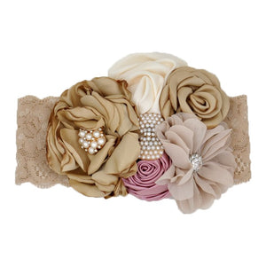 Vintage Flower Headbands