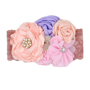 Vintage Flower Headbands