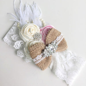 Vintage Flower Headbands