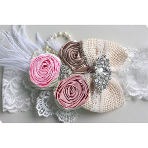 Vintage Flower Headbands