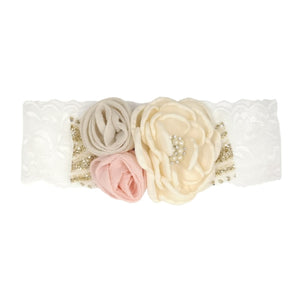 Vintage Flower Headbands