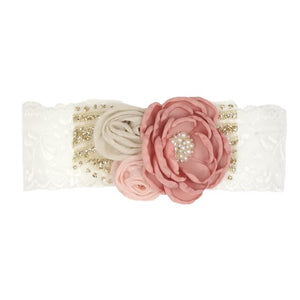 Vintage Flower Headbands