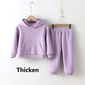 Fleece Jogger Matching Set