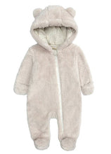Load image into Gallery viewer, Sherpa Hooded Jumpsuit