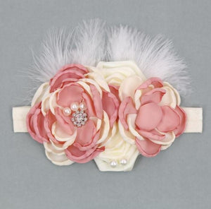 Vintage Flower Headbands